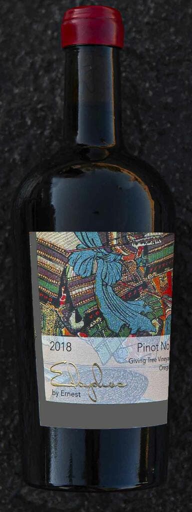 Edaphos by Ernest Giving Tree Pinot Noir Bottle